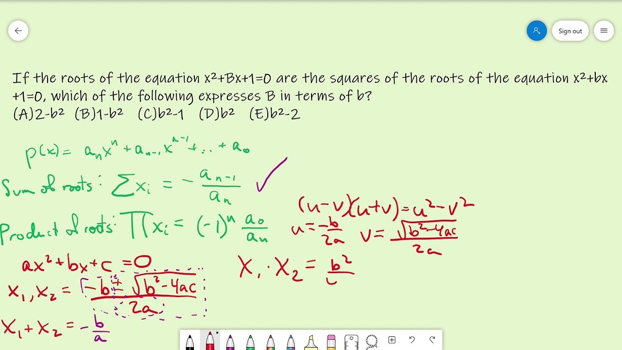 Cracking the GRE Math Subject Test - Precalculus #15 (Medium+) - YouTube