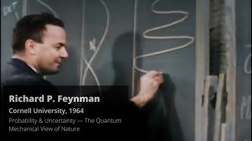 Richard Feynman: Waarschijnlijkheid en onzekerheid – de kwantummechanische kijk op de natuur | Ge...