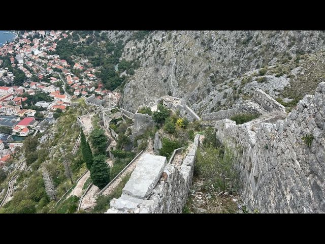 Solo Sailing into the Bay of Kotor