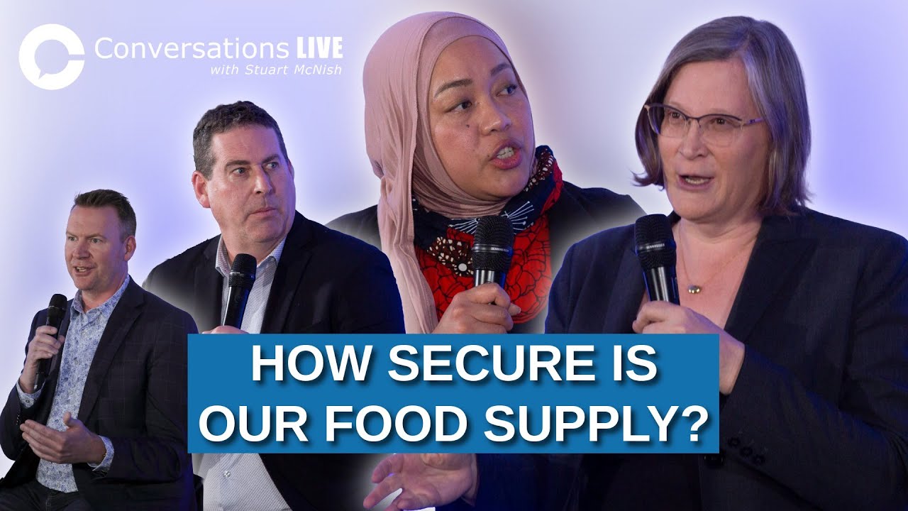 Food: Production, Security, and Affordability | Conversations Live with Stuart McNish