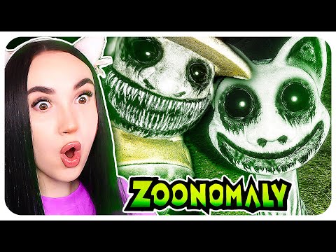 🙀ЗООПАРК с МОНСТРАМИ! И это ПРАВДА СТРАШНО!!!😨 ZOONOMALY Прохождение