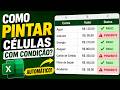 Como Pintar Células Automaticamente no Excel