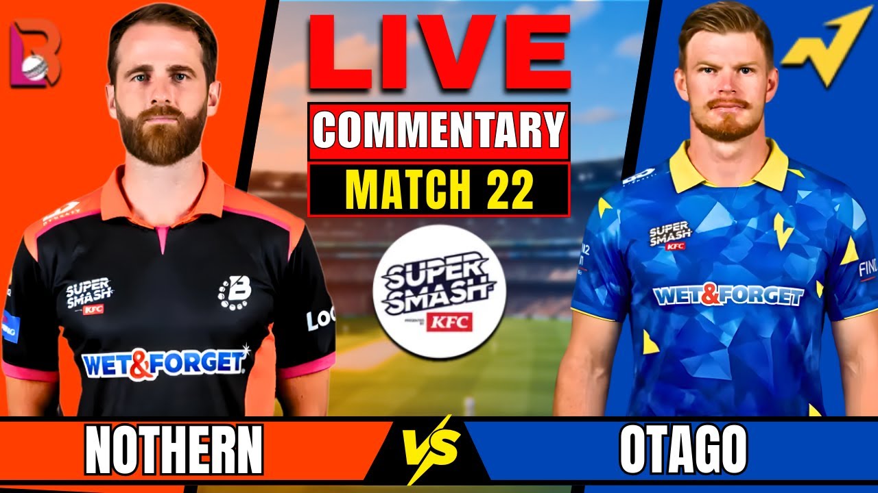 Otago Vs Northern Brave|22nd T20|Super Smash 2025-26|Live Score&analysis||FAN CHAT|Discussion
