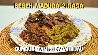 BEBEK MADURA BUMBU HITAM & CABAI HIJAU