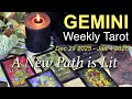 GEMINI Weekly Tarot Reading 'A DECISION YOU'RE NOT PUTTING OFF ANY LONGER" Dec 29 2025 - Jan 4 2026
