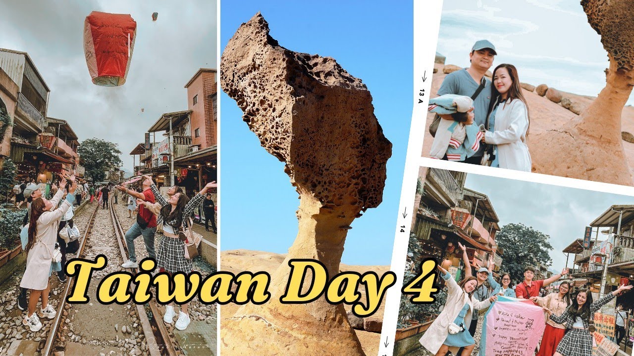 Taiwan Day 4 Yehliu Geopark, Jiufen (FREE TASTE 😂) The Sky Lantern at Shifen Old Street YouTube