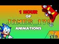 1 hour of james179 animations