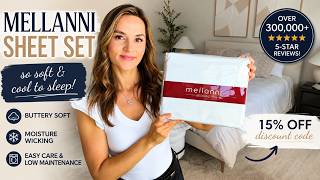 Amazon’s VIRAL Hotel Luxury Mellanni Cooling Bed Sheets 😍 Buttery Soft & Affordable! screenshot 1