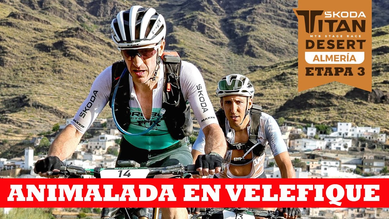 Etapa reina, animalada en Velefique | Etapa 3 - Škoda Titan Desert Almería | Ibon Zugasti