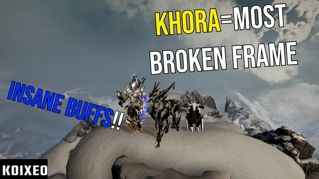 INSANE KHORA BUILD THAT MAKES HER THE BEST WARFRAME | ARCANE & SHARD(2024 BUILD)