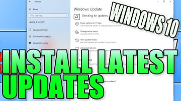 How To Check For Updates & Install The Latest Updates In Windows 10 PC Tutorial