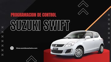 Programación de control remoto| Suzuki Swift 2010|
