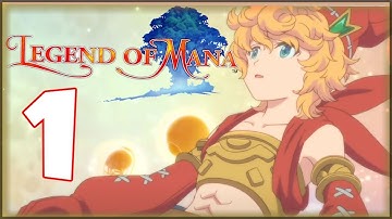 Legend of Mana HD Remake Full Walkthrough Part 1 The Lost Princess Pearl  (Nintendo Switch)