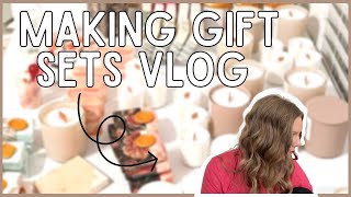 HOW TO MAKE CANDLE GIFT SETS | HANDMADE SOAP & CANDLE SHOP IDEAS