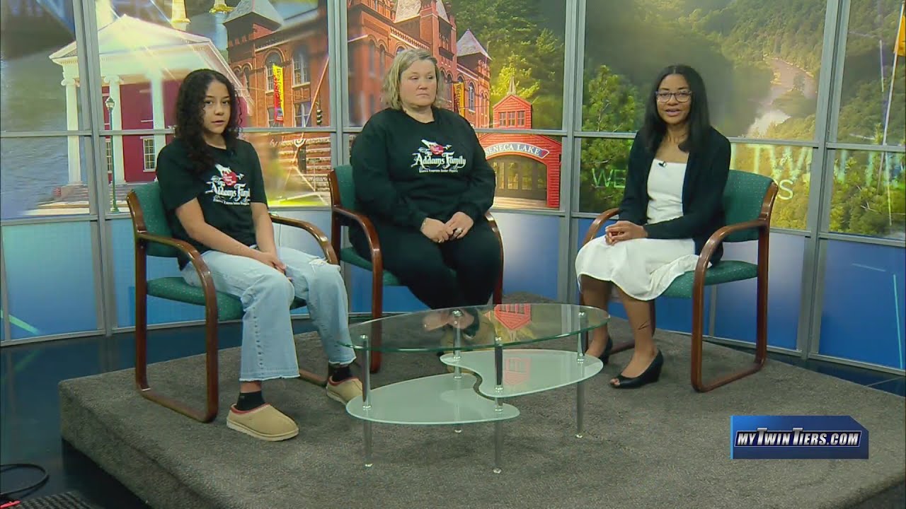 Театральная труппа Elmira Express Jr. Players представляет мюзикл «Семейка Аддамс» вживую!