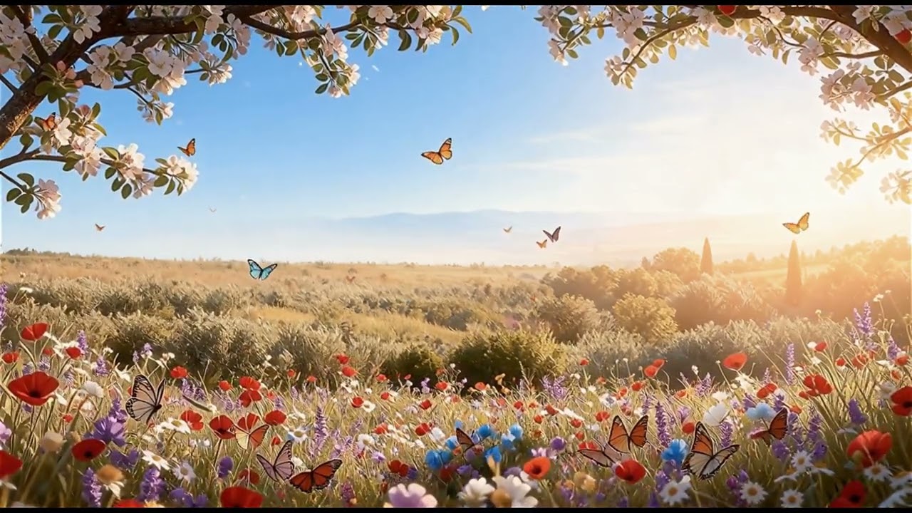 Fields of Provence – Butterflies – Original Piano and Saxophone Ballad