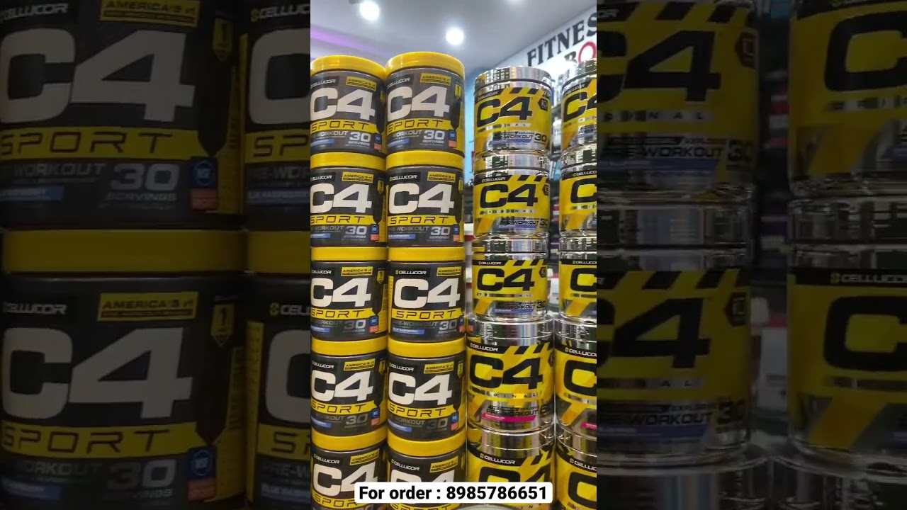 All Varieties Of C4 Pre-Workouts 🔥||