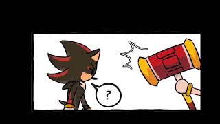 Dorina Czenki - Shadow tries to carry Amy's hammer but it's too heavy for him. 🤣🤣🤣
