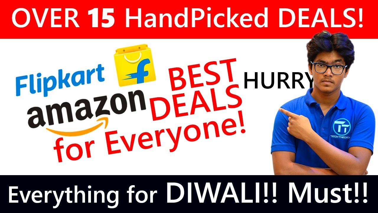 BEST 15+ HandPicked DEALS for DIWALI from Flipkart/Amazon SALE! LAST 2