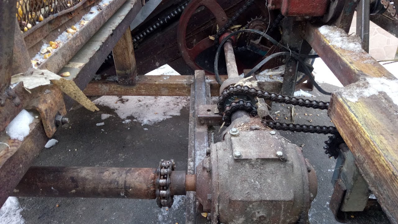 Саморобний комбайн для уборки кукурузи. Випуск№2 (Самодельный кукурузоуборочный комбайн)