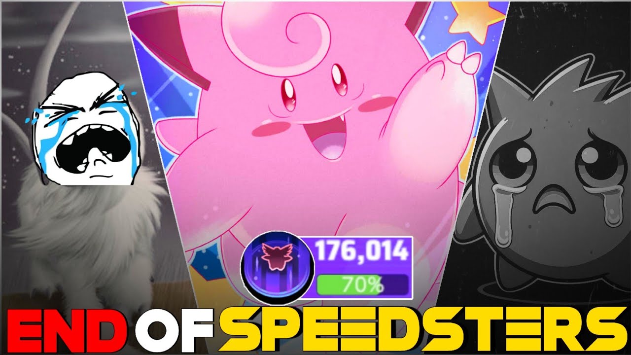 THIS IS WHY ALL SPEEDSTERS HATE CLEFABLE 😁 | POKEMON UNITE