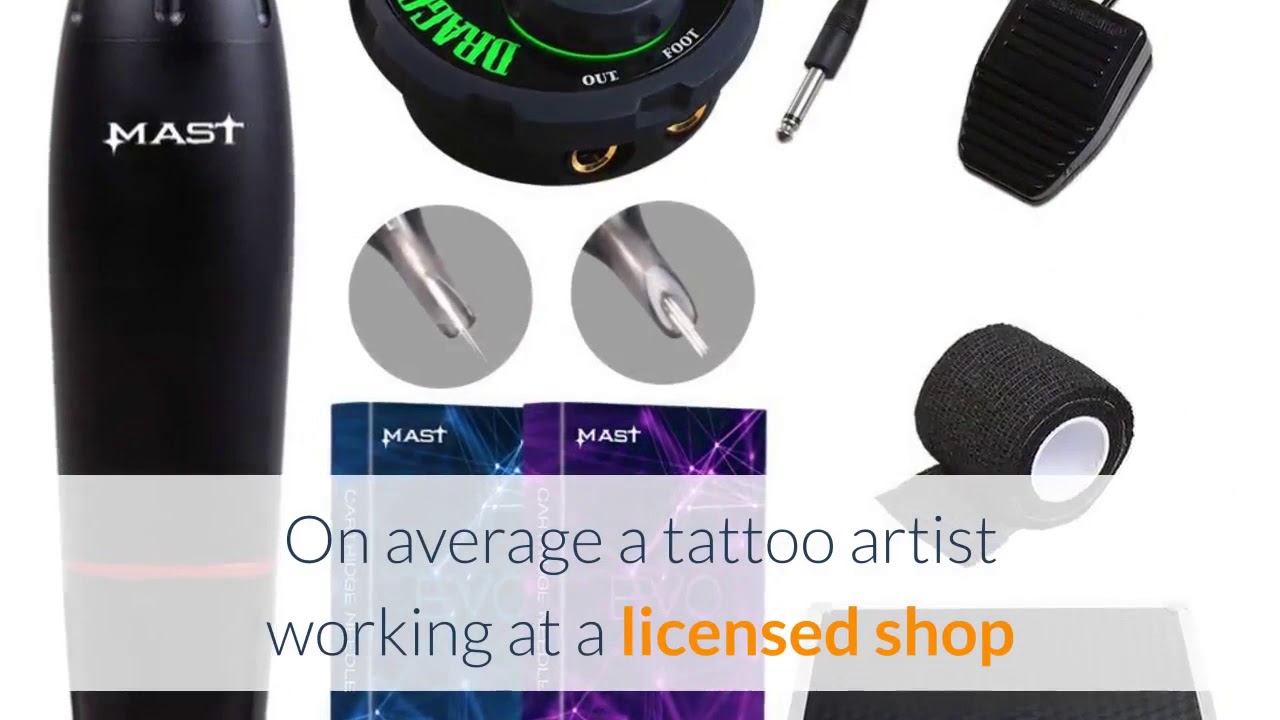 How much does a tattoo machine cost? YouTube