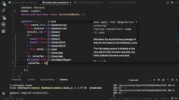 Creating Invoice list in Angular7 - Part 9 - Calculate the Total Value included Tax