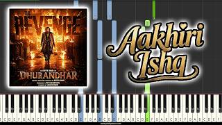 AAKHRI ISHQ - Notes+Sheet+MIDI - EASY Piano Tutorial