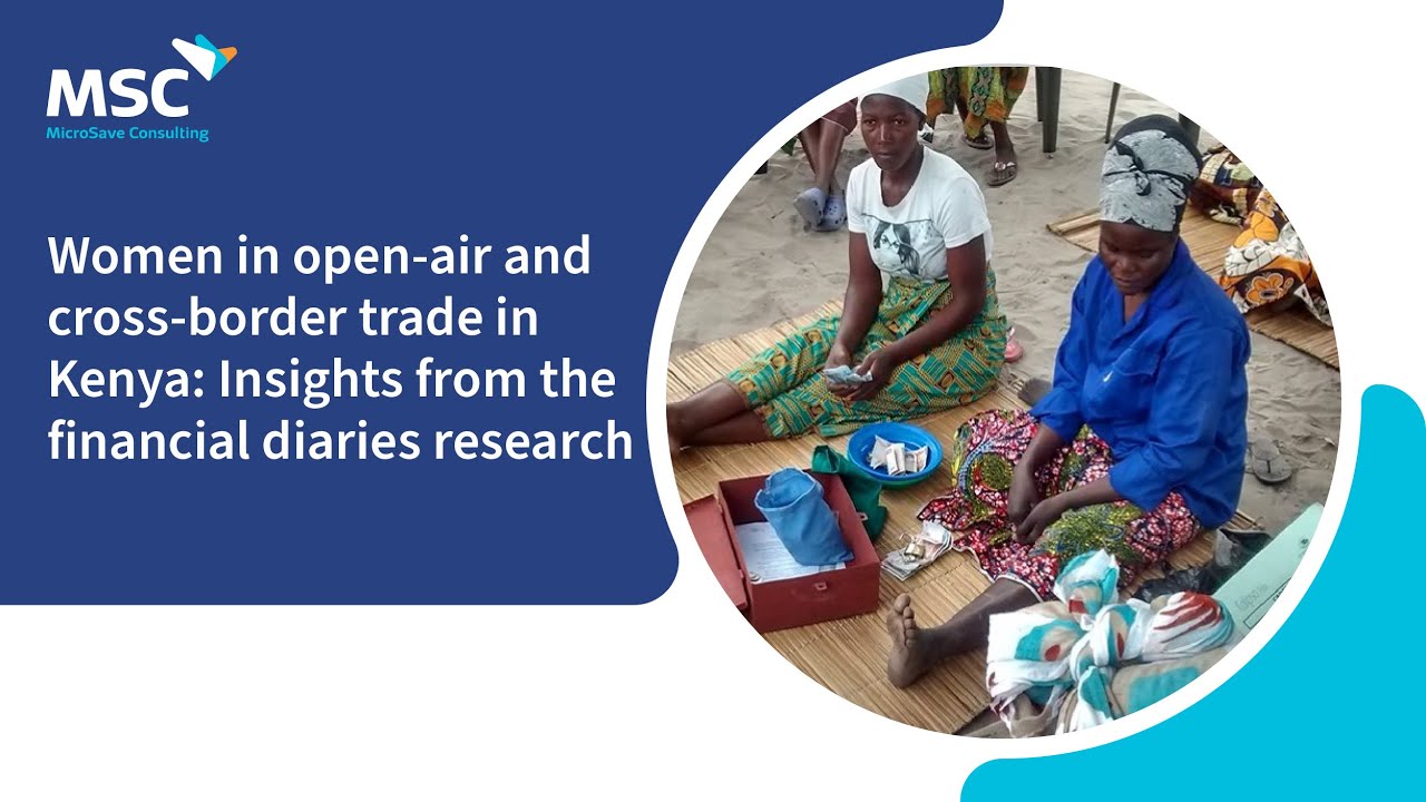 Women in open-air and cross-border trade in Kenya: Insights from the financial diaries research