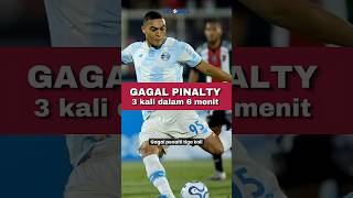 3 Kali Gagal Penalti dalam 6 Menit! Nasib Apes Carlos Vinicius