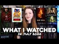 What I Watched in JULY | Letterboxd Recap