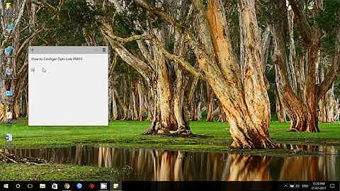 Opti-Link 99810 SWITCH CONFIGURATION