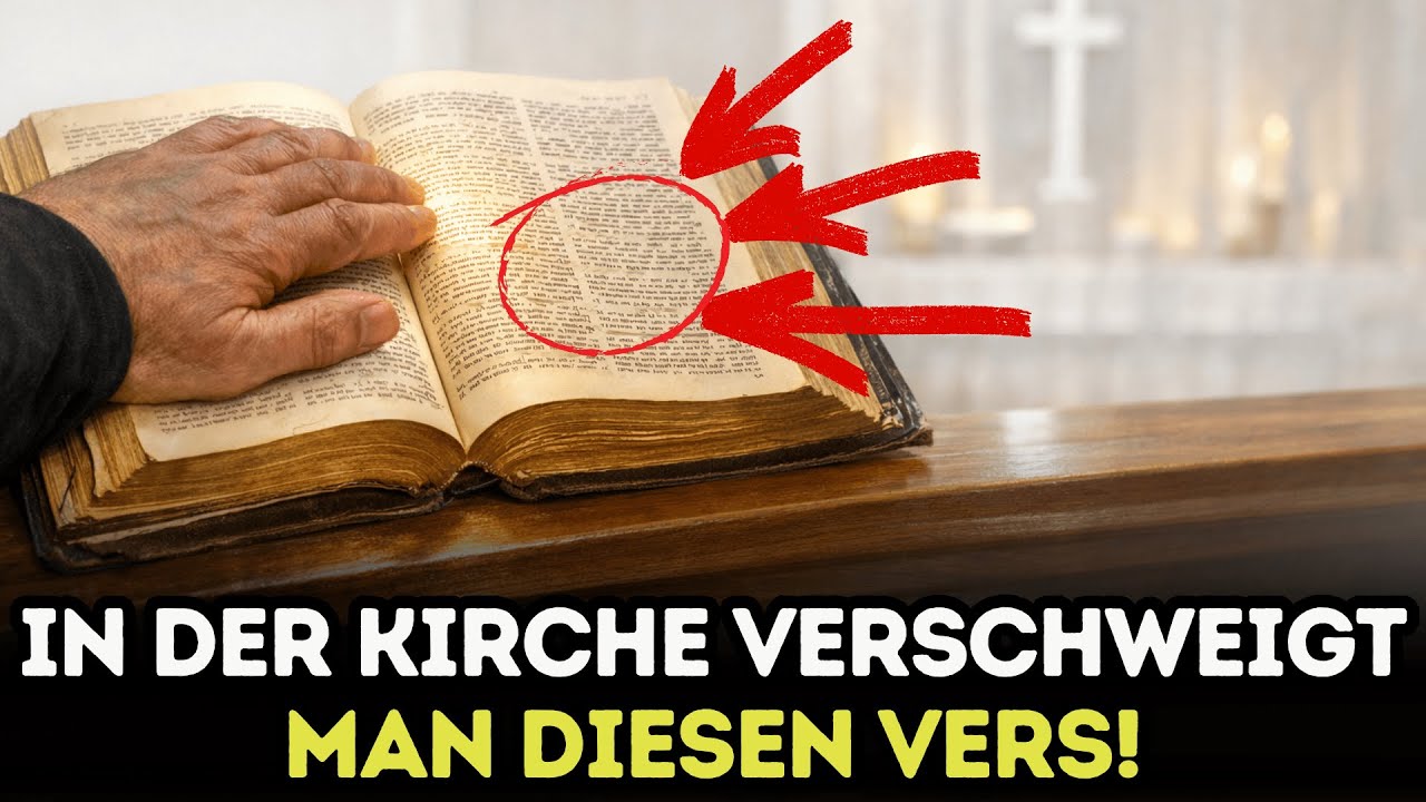 Dieser Bibelvers zerstört eine zentrale Kirchentradition