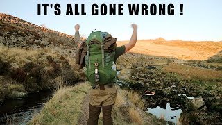 Wildcamping Fail Up on the Moors