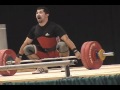 american open 2011 mens 85 class PART 1 of snatch