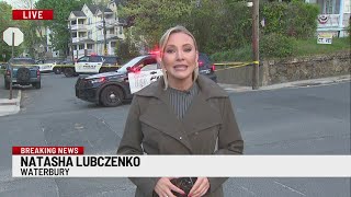 Police presence on Easton Avenue in Waterbury