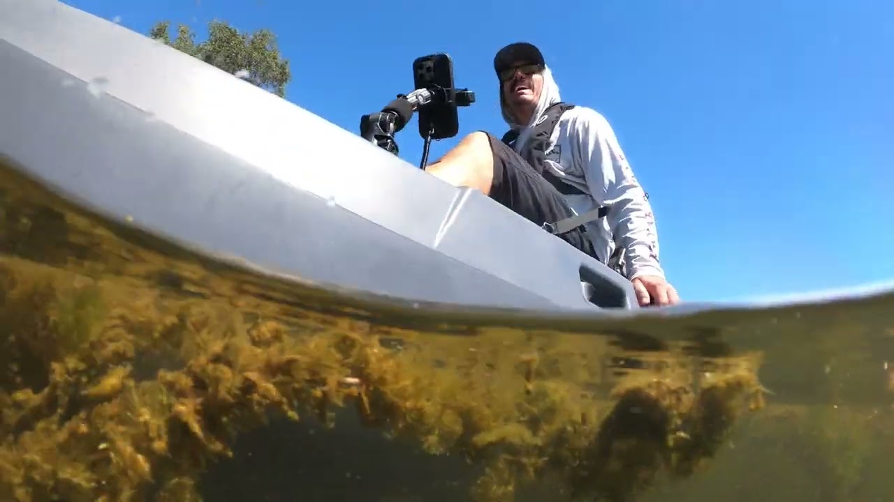 FluxJet Kayak Test in Muck & Mats | Jet Drive for Shallow Water