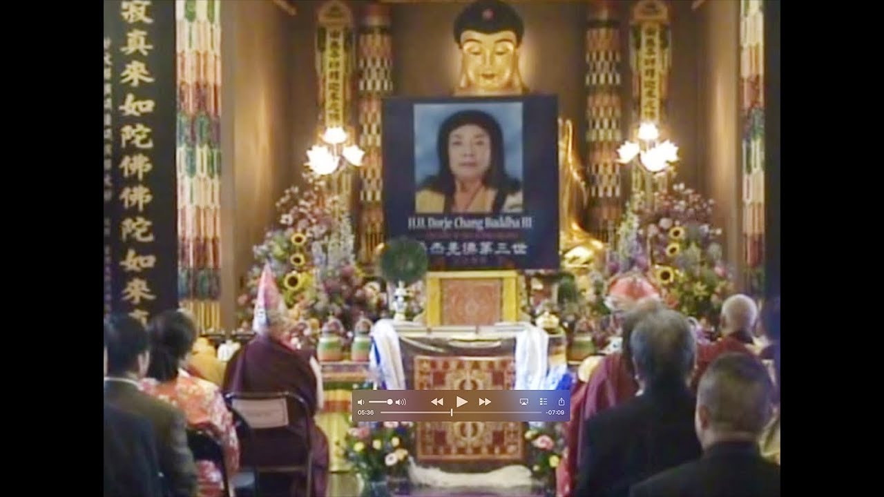 Buddhas and Bodhisattvas Honoring the Treasure Book H.H. Dorje Chang Buddha III