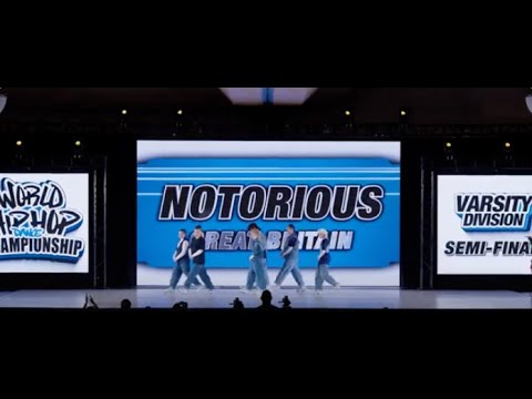 Notorious - United Kingdom | Varsity Division Semi-Finals | 2023 World Hip Hop Dance Championship