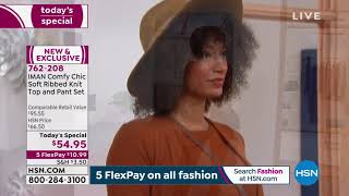 HSN | IMAN Global Chic Fashions 13th Anniversary - Fall Fashion Event 09.19.2021 - 12 AM