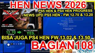 SONY PANIK?! PS4 13.02 & 13.50 SUDAH BISA JAILBREAK + PS5 HEN NEW FW MULAI TERBUKA! BAG108