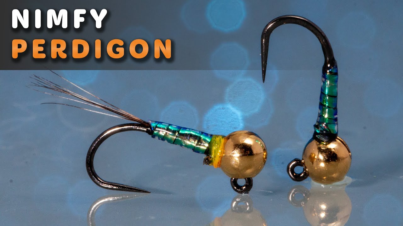 Super proste nimfy Perdigon na pstrągi, lipienie - Fly tying