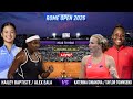 Eala / Baptiste vs Siniakova / Townsend Live Streaming | Italian Open 2026 Rome | Preview | SC
