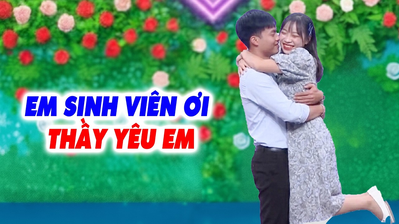 Thầy giáo đi tìm vợ gặp em sinh viên XANH MƠN MỞN ôm hôn thắm thiết TẬP THỂ DỤC CỰC LẠ - Hẹn Hò QL