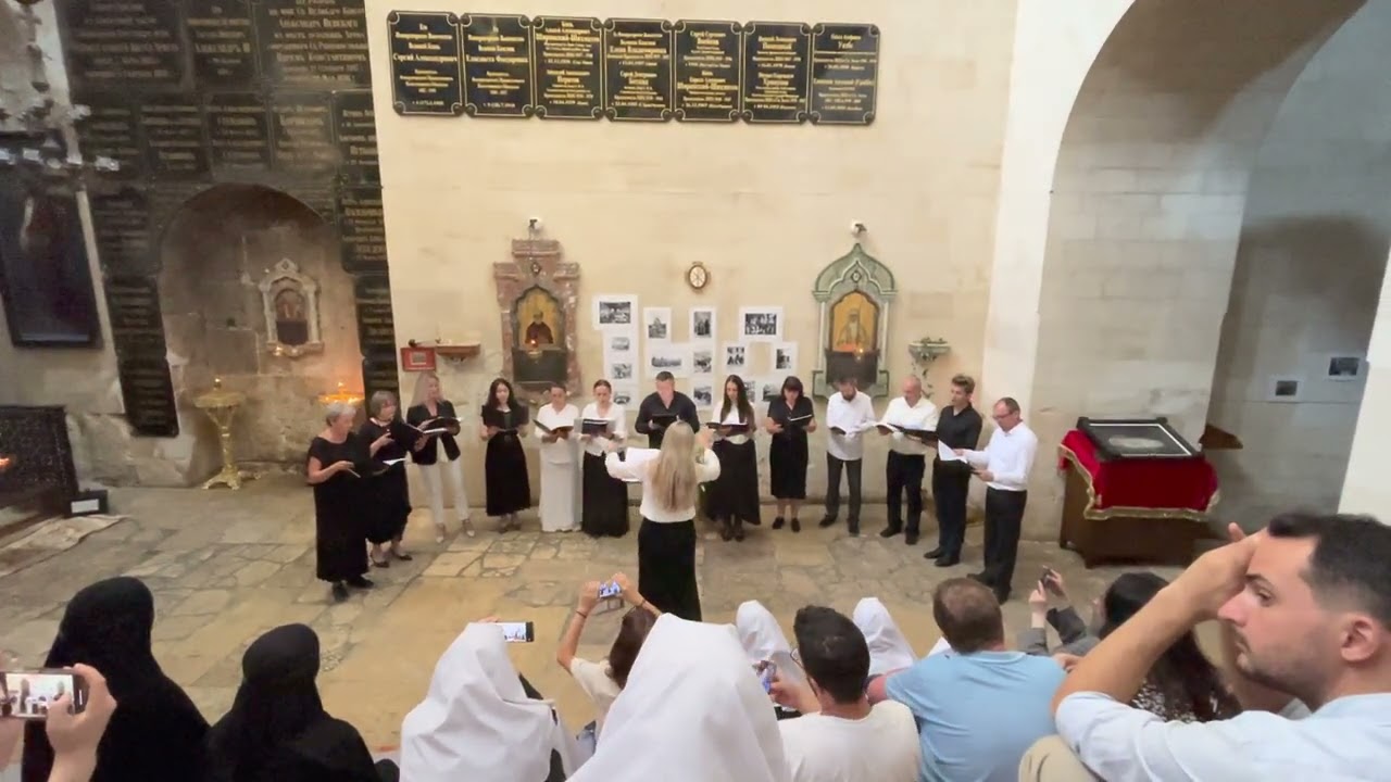 Д.Бортнянский, концерт «Да воскреснет Бог..» Israel , Jerusalem