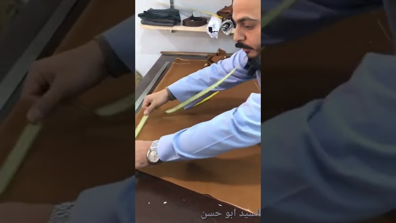 طريقة قص العبايه البلدي بالطريقه الصحيحه