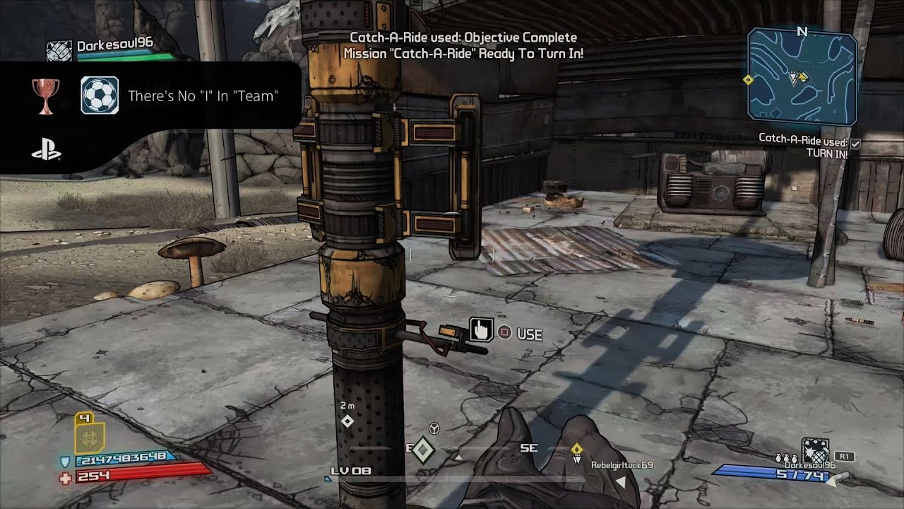 Borderlands GOTY Edition - There is No I in Team! Trophy