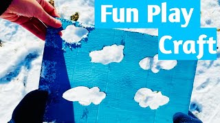 DIY || Craft for Kids || Snow Clouds Fun Play || screenshot 3