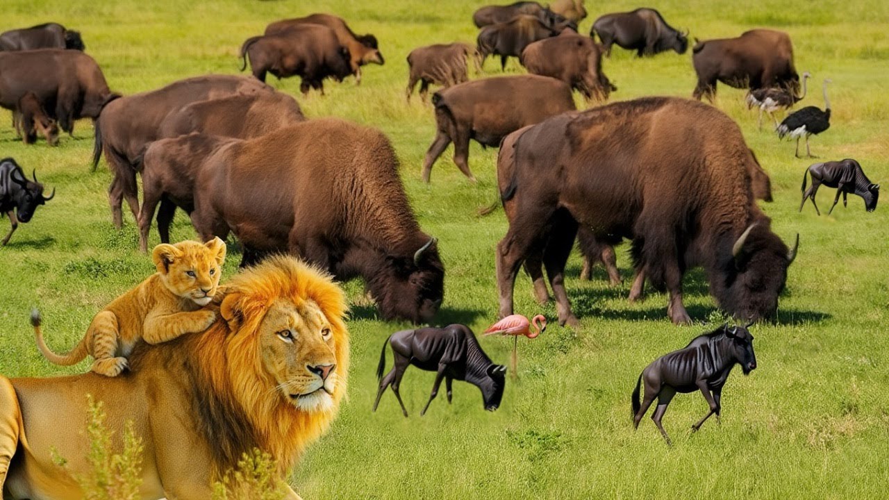 4K Wildlife ASMR: Fall Asleep to African Savanna Sounds 🦁