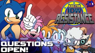 (CLOSED) Sonic the Hedgehog (IDW) - Ask the Resistance - Collecting Questions